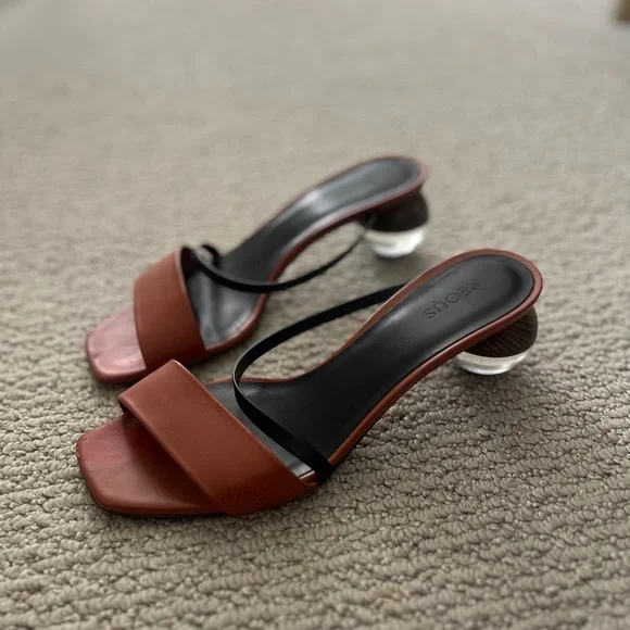 NEOUS Latouria sandals with a clear ball heel - Picture 1 of 6